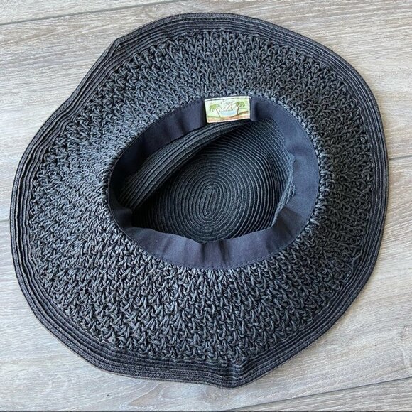 Sun N’ Sand Beaded Paper Braid Hat - Picture 11 of 15